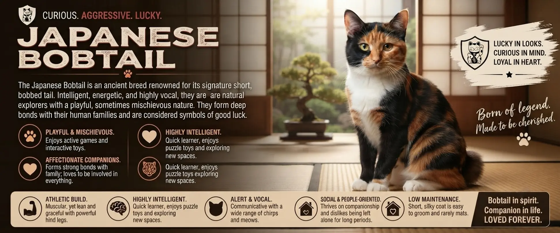 Japanese Bobtail Kitten For Sale