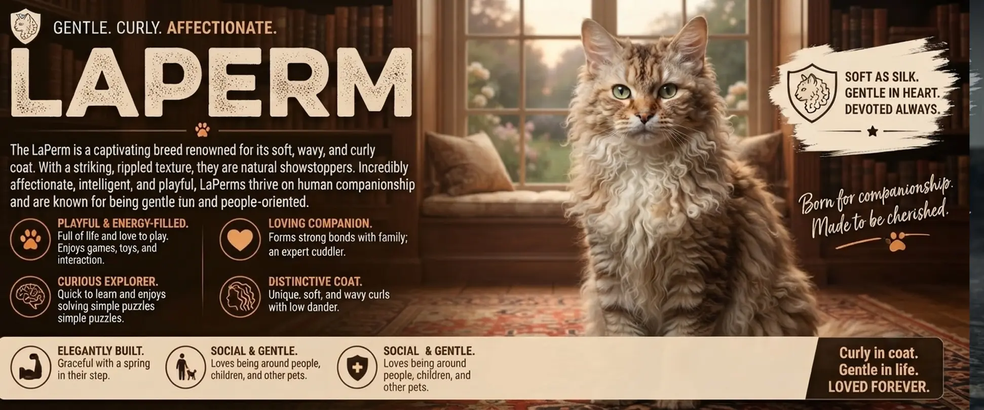 LaPerm Kitten For Sale