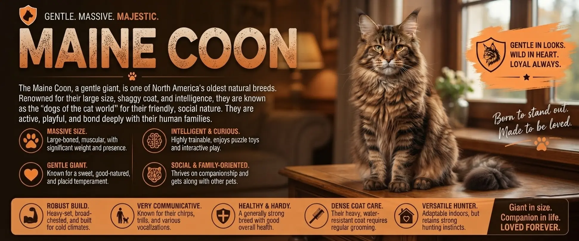Maine Coon Kitten For Sale