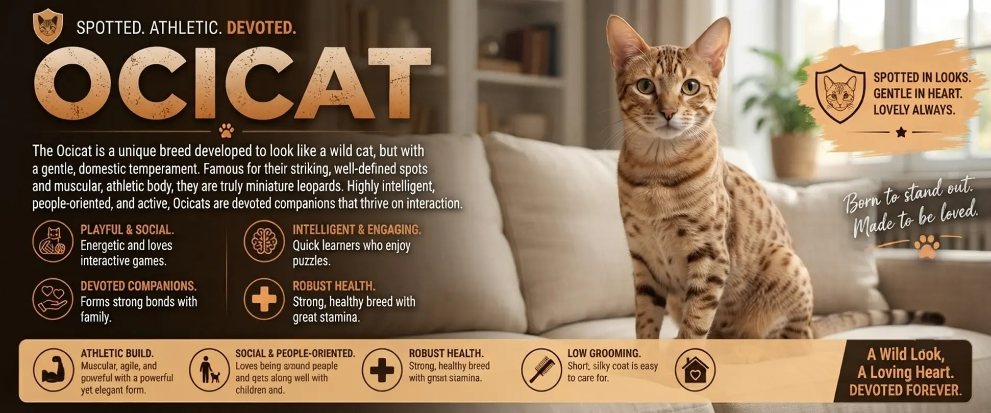 Ocicat Kitten For Sale