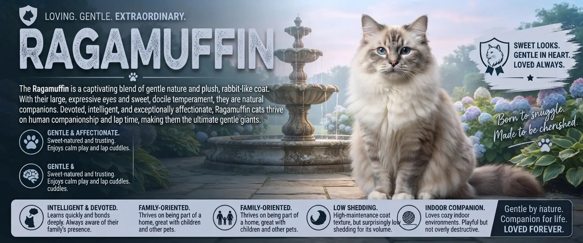 Ragamuffin Kitten For Sale
