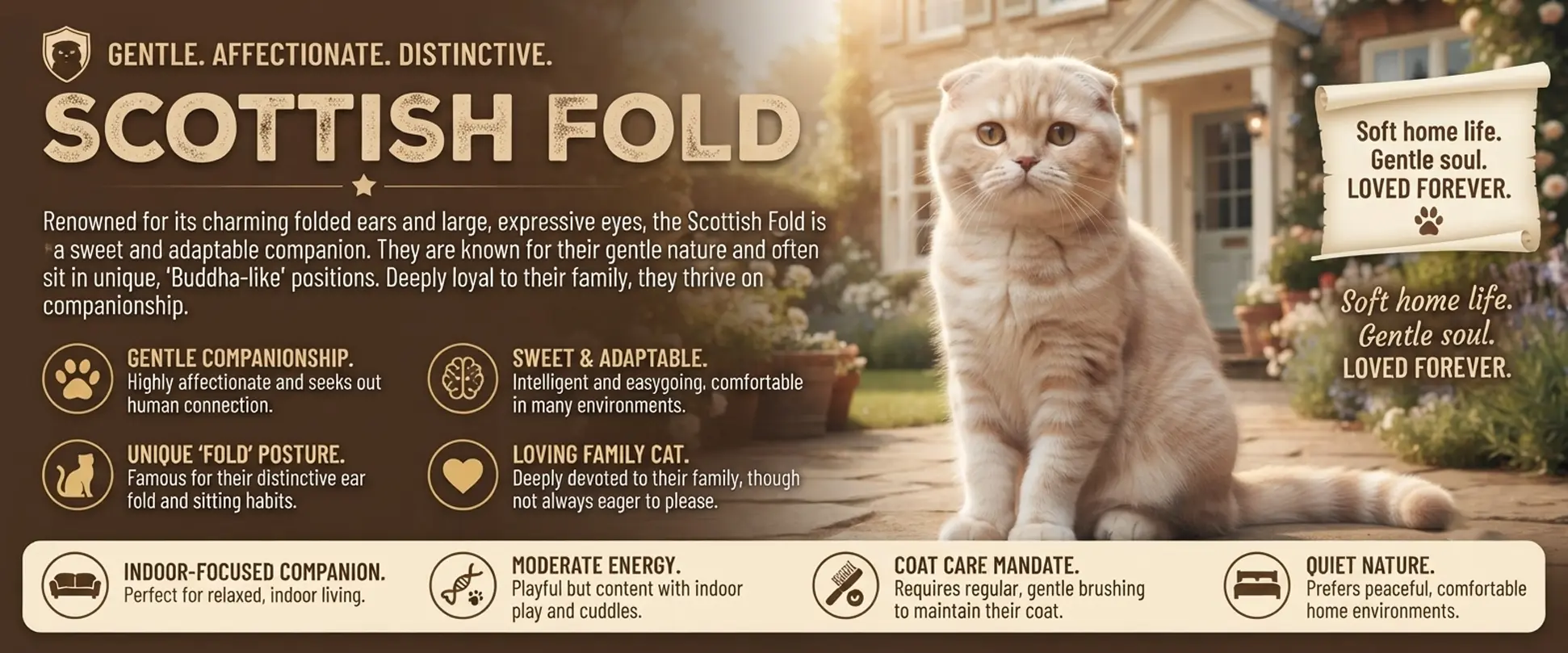 Scottish Fold Kitten For Sale