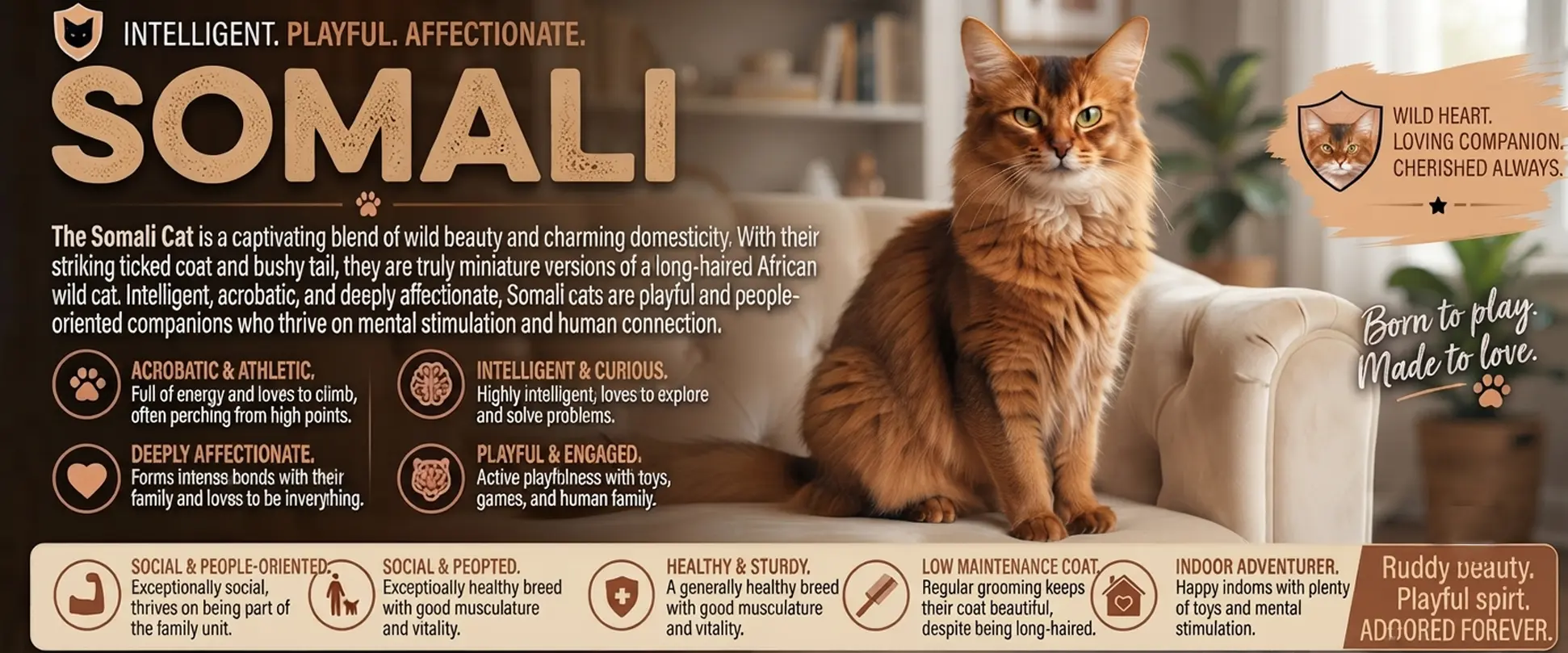 Somali Cat Kitten For Sale