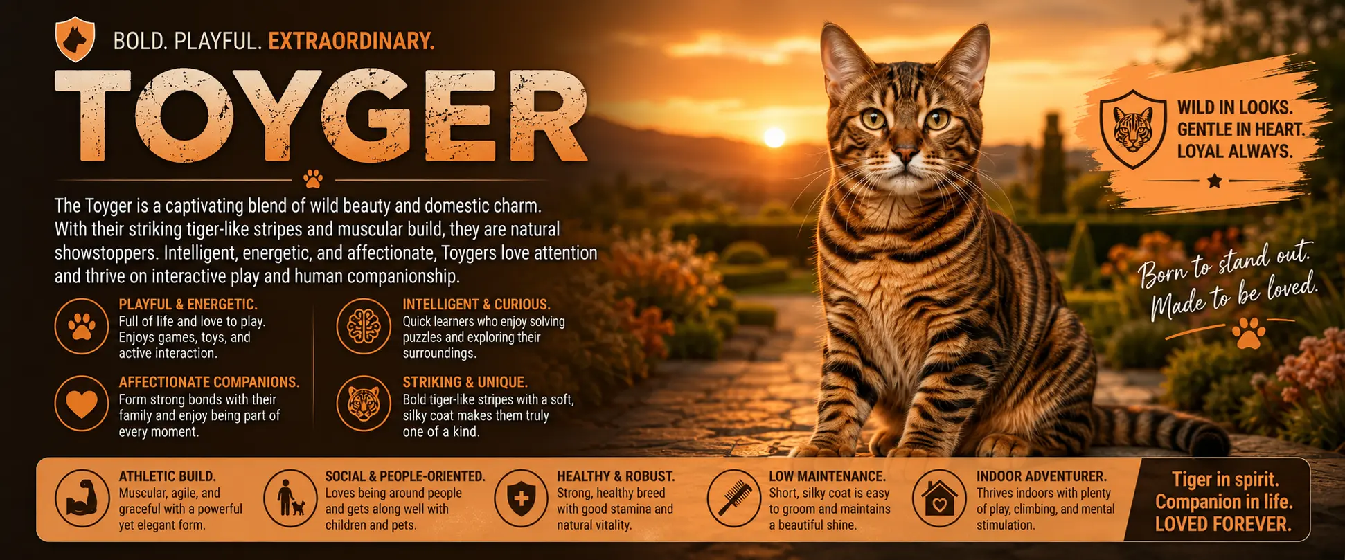 Toyger Kitten For Sale