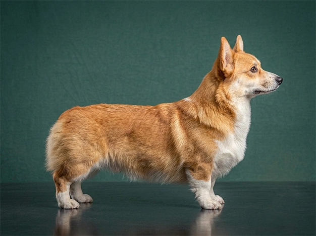 Devilish corgi